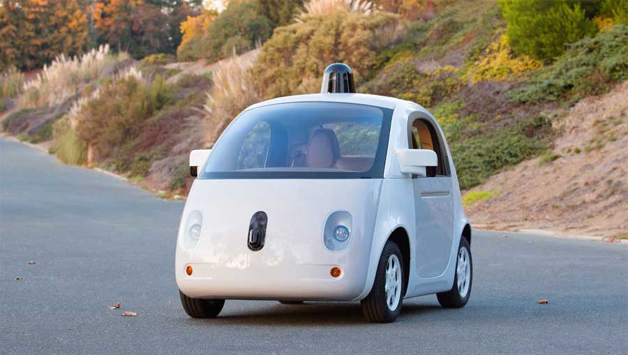 Google Self-Driving Car Finished Prototype