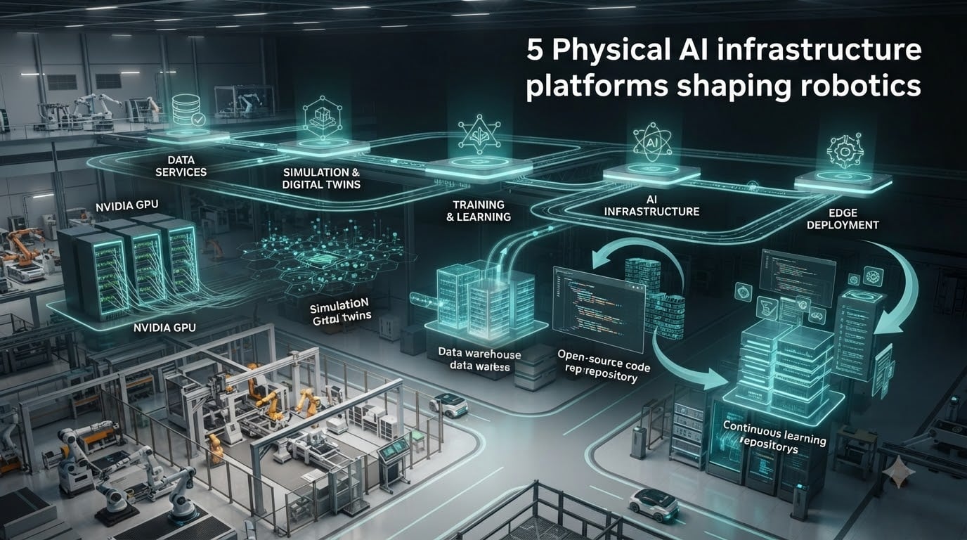 5 Physical AI infrastructure platforms shaping robotics in 2026