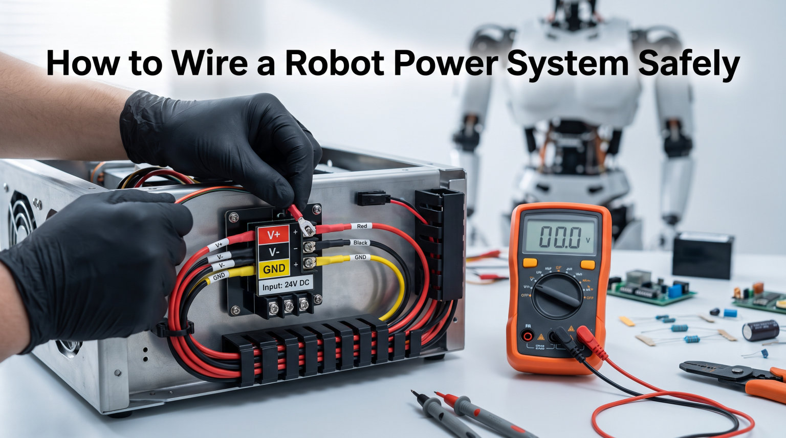How to Wire a Robot Power System Safely