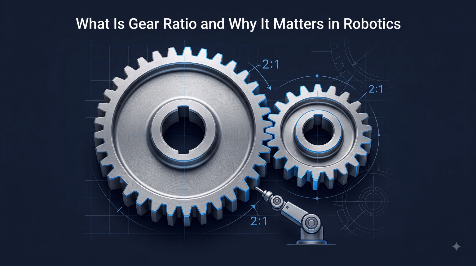 What Is Gear Ratio and Why It Matters in Robotics