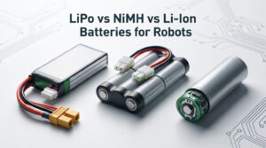 LiPo vs NiMH vs Li-Ion Batteries for Robots