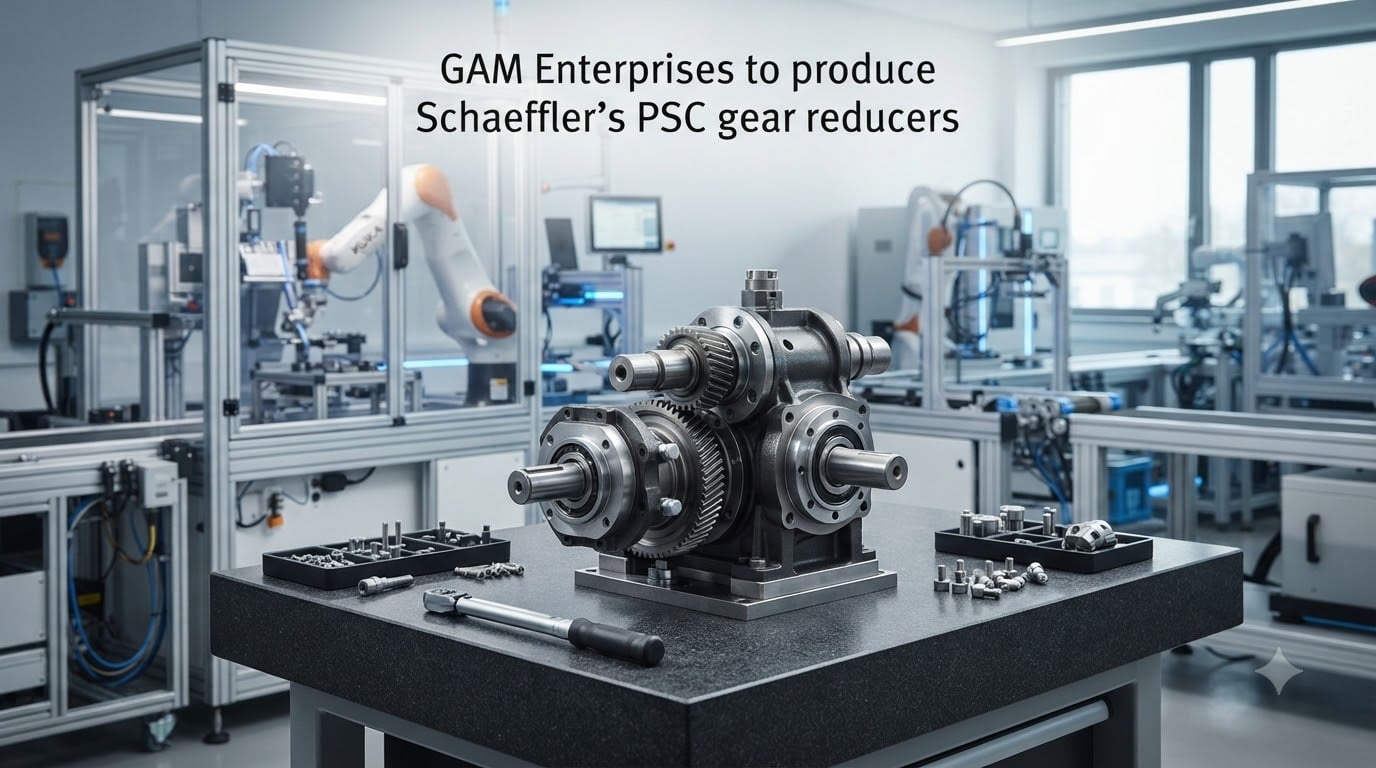 GAM Enterprises to produce Schaeffler’s PSC gear reducers