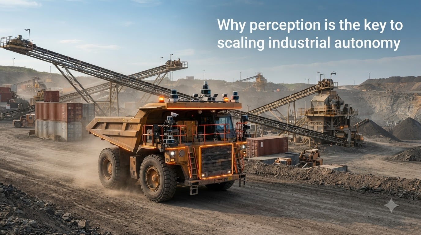 Why perception is the key to scaling industrial autonomy
