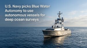 U.S. Navy picks Blue Water Autonomy to use autonomous vessels for deep ocean surveys