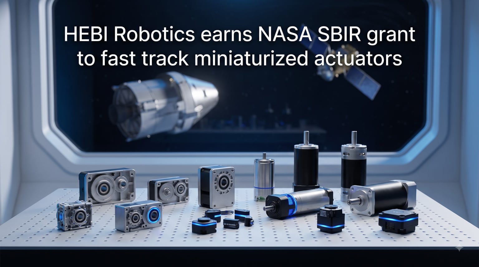 HEBI Robotics earns NASA SBIR grant to fast track miniaturized actuators