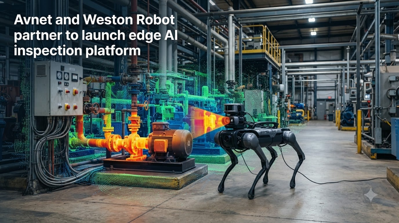 Avnet and Weston Robot partner to launch edge AI inspection platform