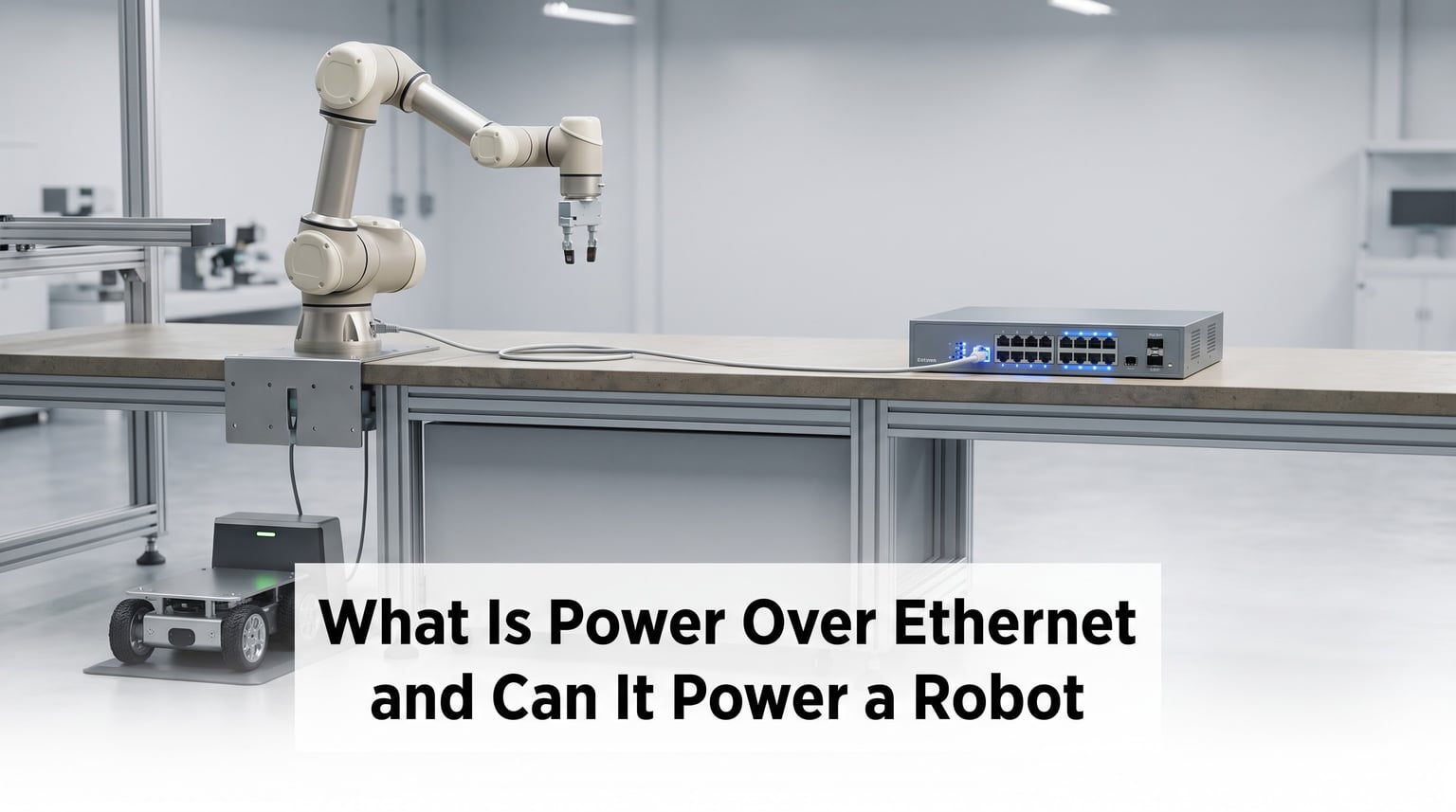 What Is Power Over Ethernet and Can It Power a Robot
