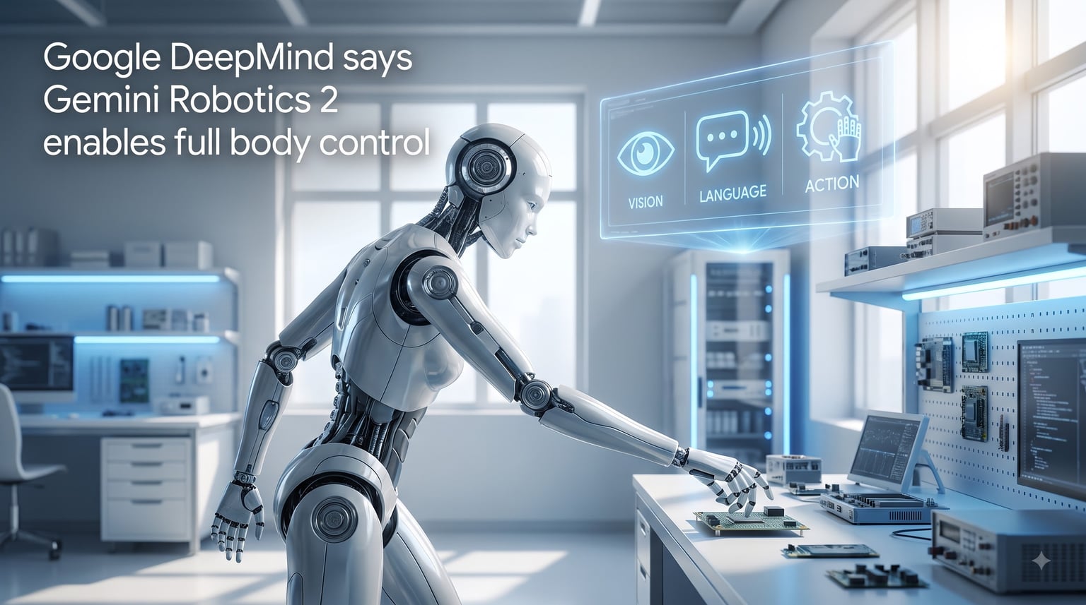 Google DeepMind says Gemini Robotics 2 enables full body control