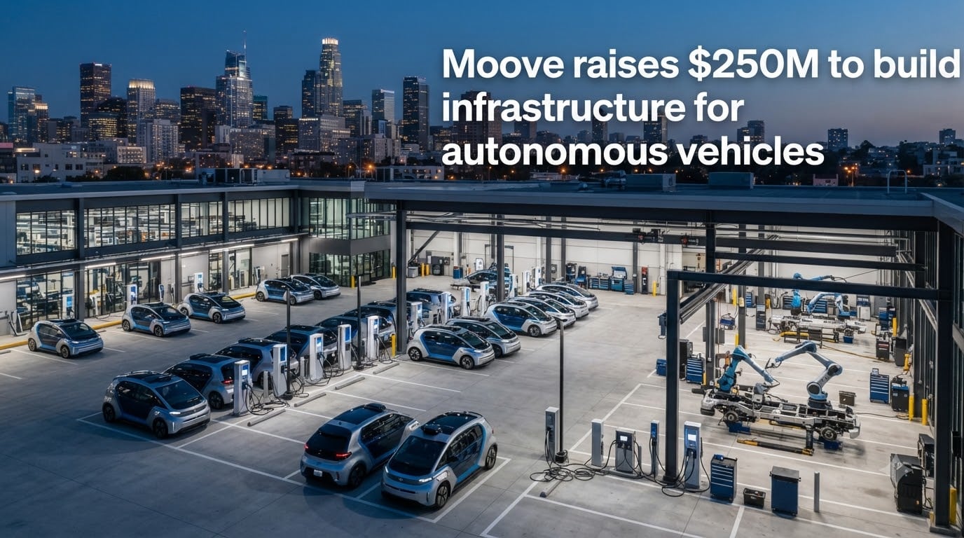 Moove raises $250M to build infrastructure for autonomous vehicles