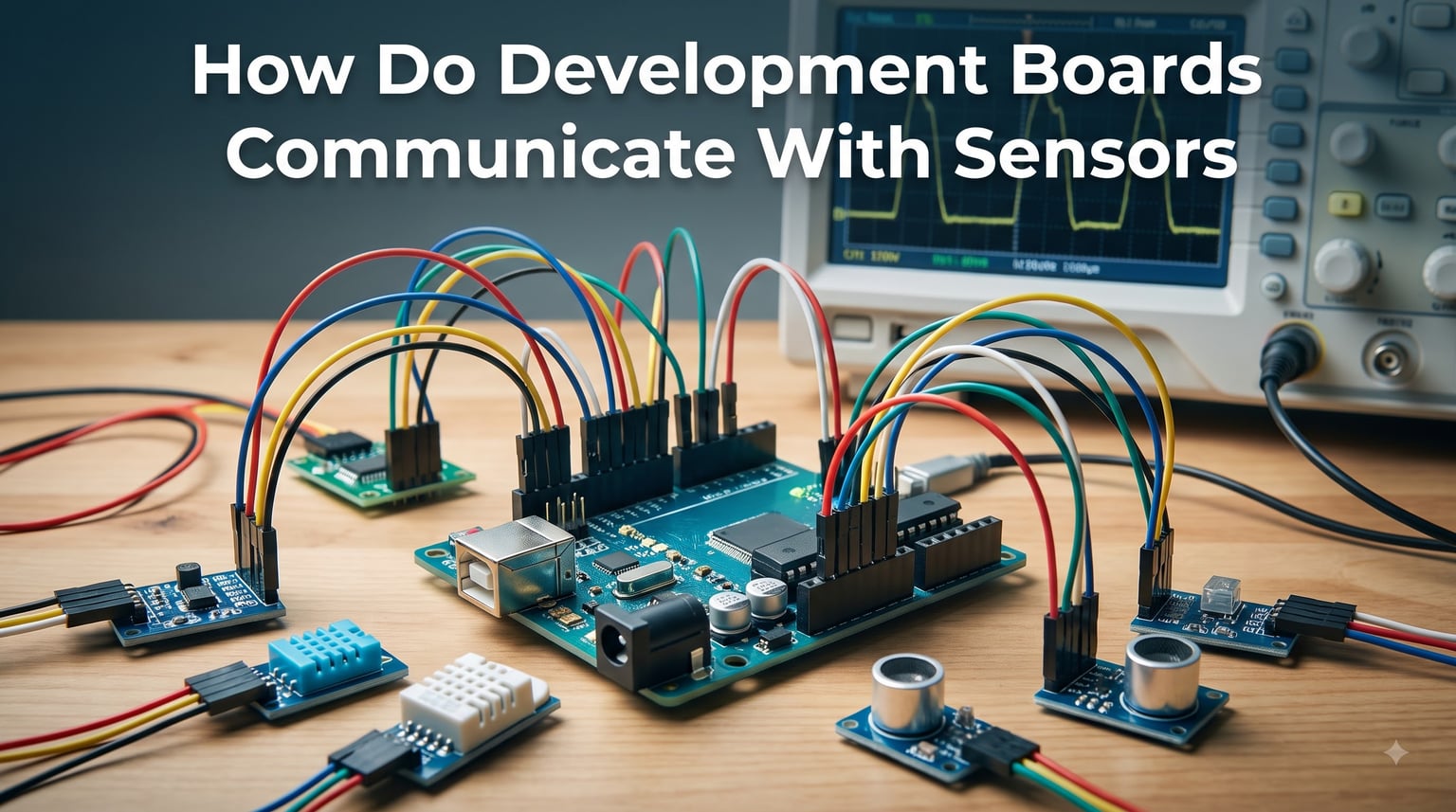 How Do Development Boards Communicate With Sensors