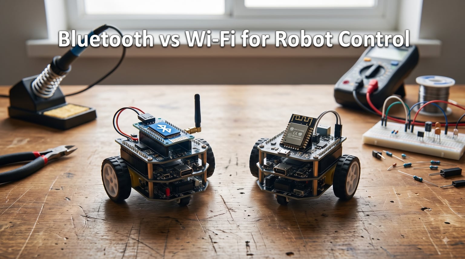 Bluetooth vs Wi-Fi for Robot Control