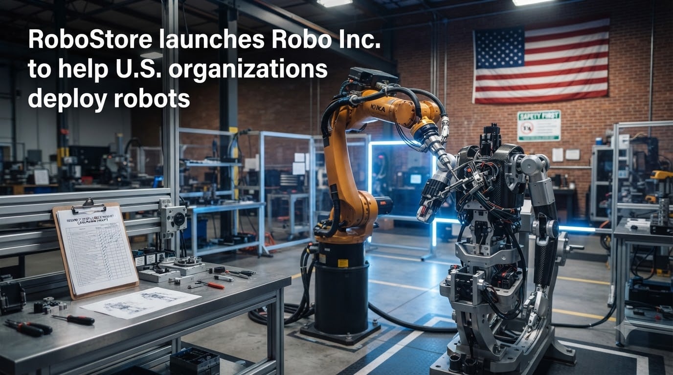 RoboStore launches Robo Inc. to help U.S. organizations deploy robots