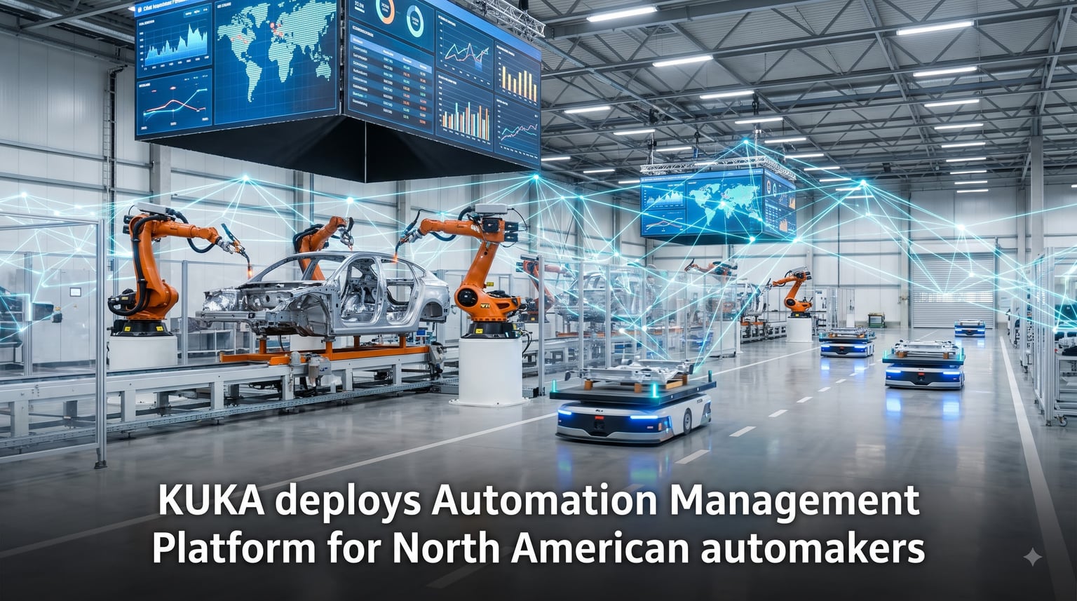KUKA deploys Automation Management Platform for North American automakers