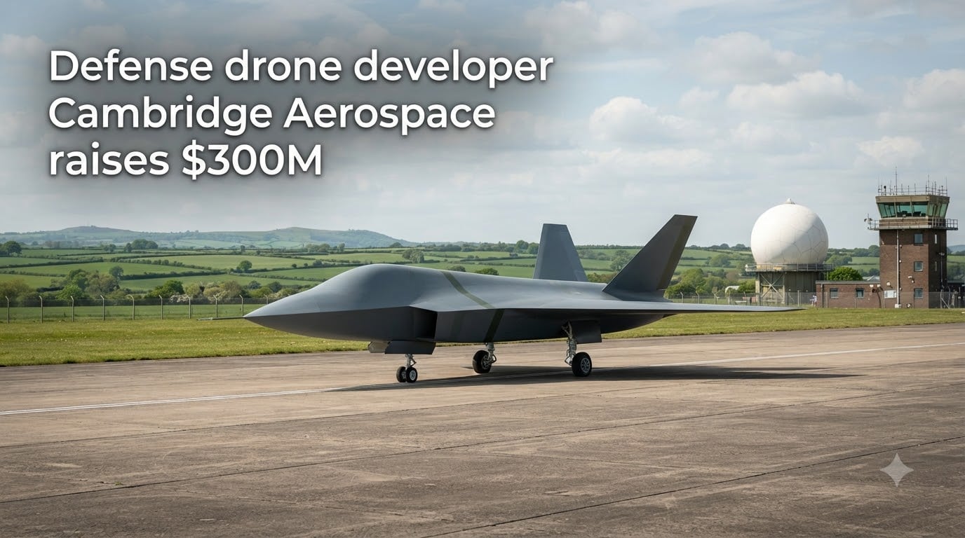 Defense drone developer Cambridge Aerospace raises $300M