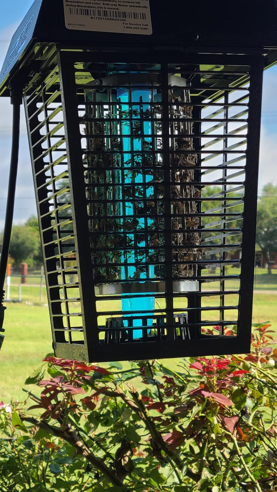 Flowtron Electric Bug Zapper, 1 Acre Outdoor, 40W UV, 5600V Zap, Black customer photo 1