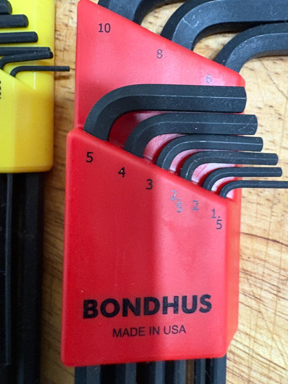 Bondhus 20199 Balldriver L-Wrench DoublePK, 10999 1.5-10mm & 10937 0.050-3/8