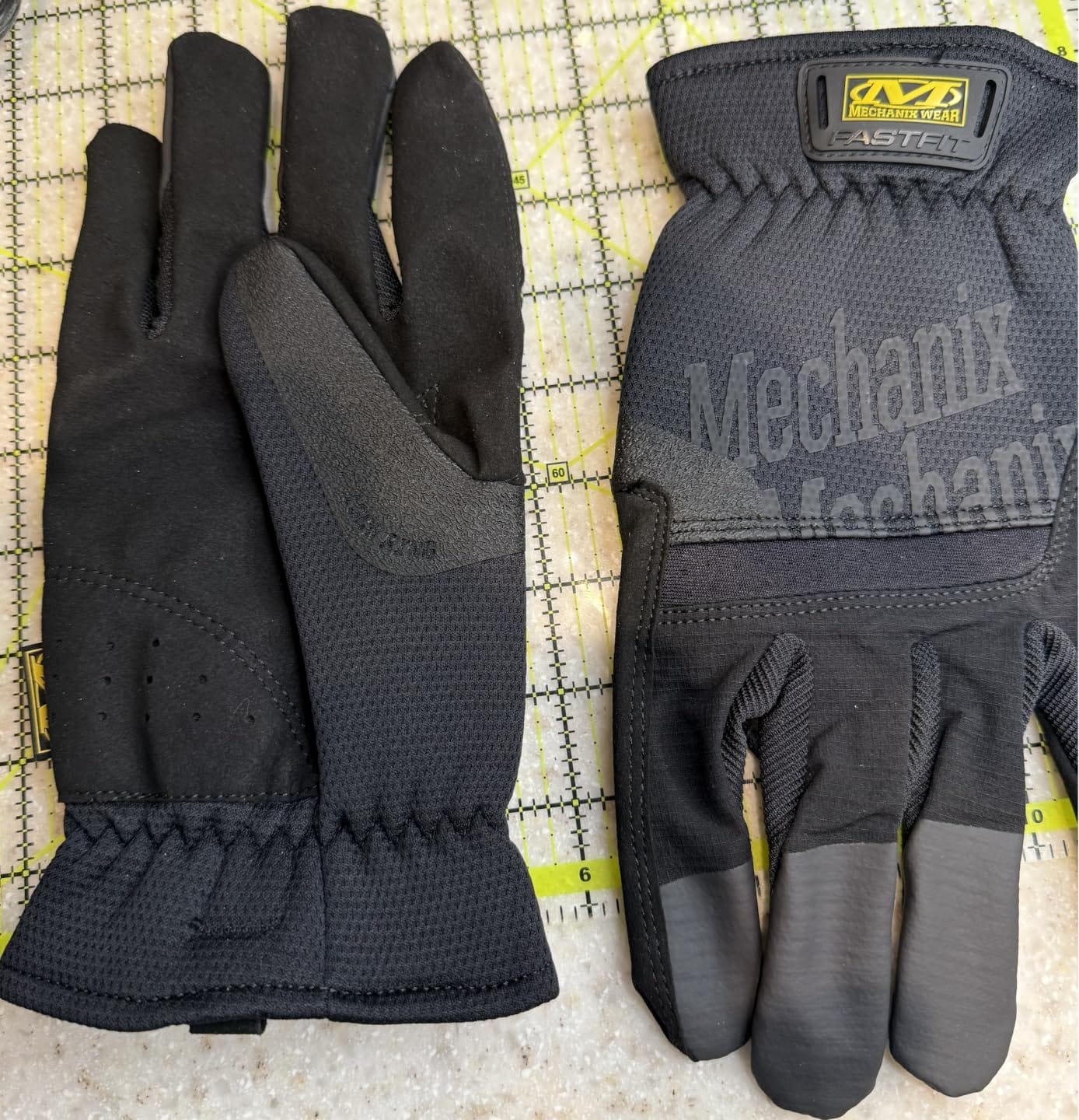 Mechanix Wear: FastFit Work Glove with Elastic Cuff for Secure Fit, Performance Gloves for Multi-purpose Use customer photo 1