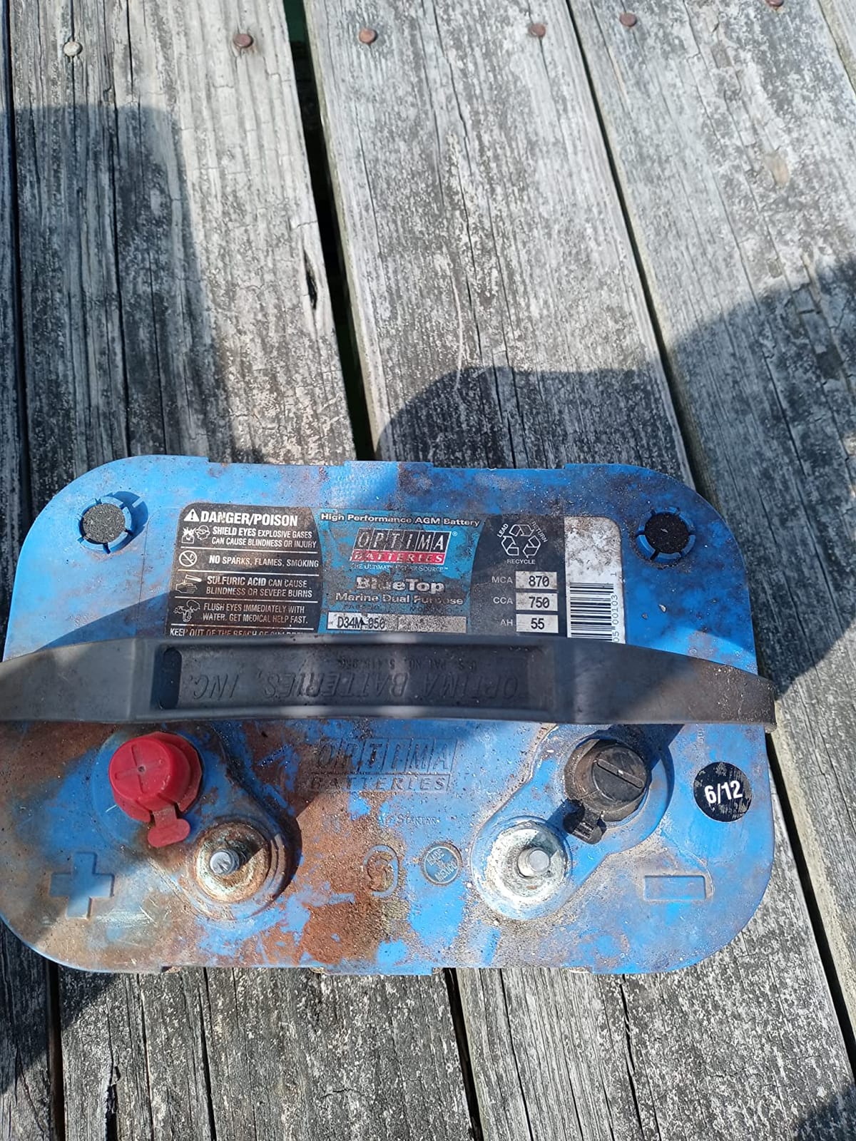 OPTIMA® Batteries High Performance 34M BLUETOP® Sealed AGM Starting Battery customer photo 2