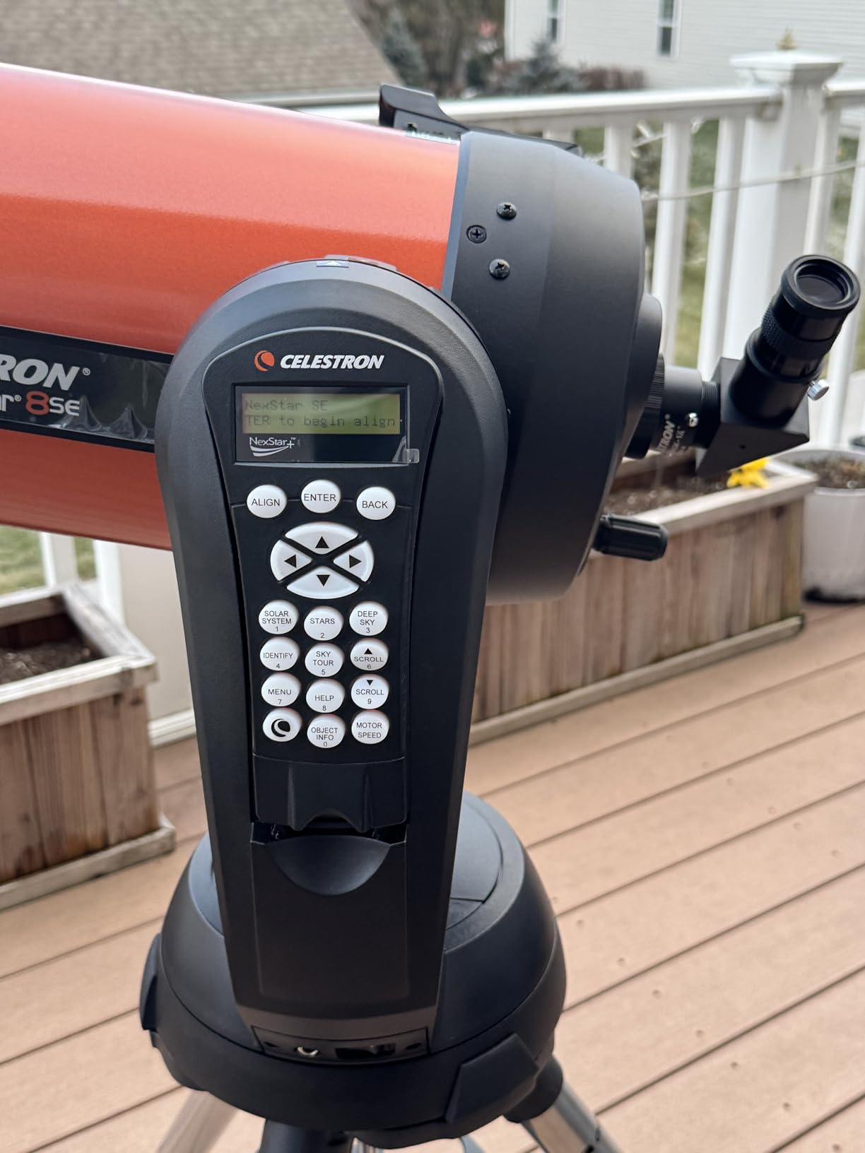 Celestron NexStar 8SE Computerized Telescope – Schmidt-Cassegrain customer photo 1