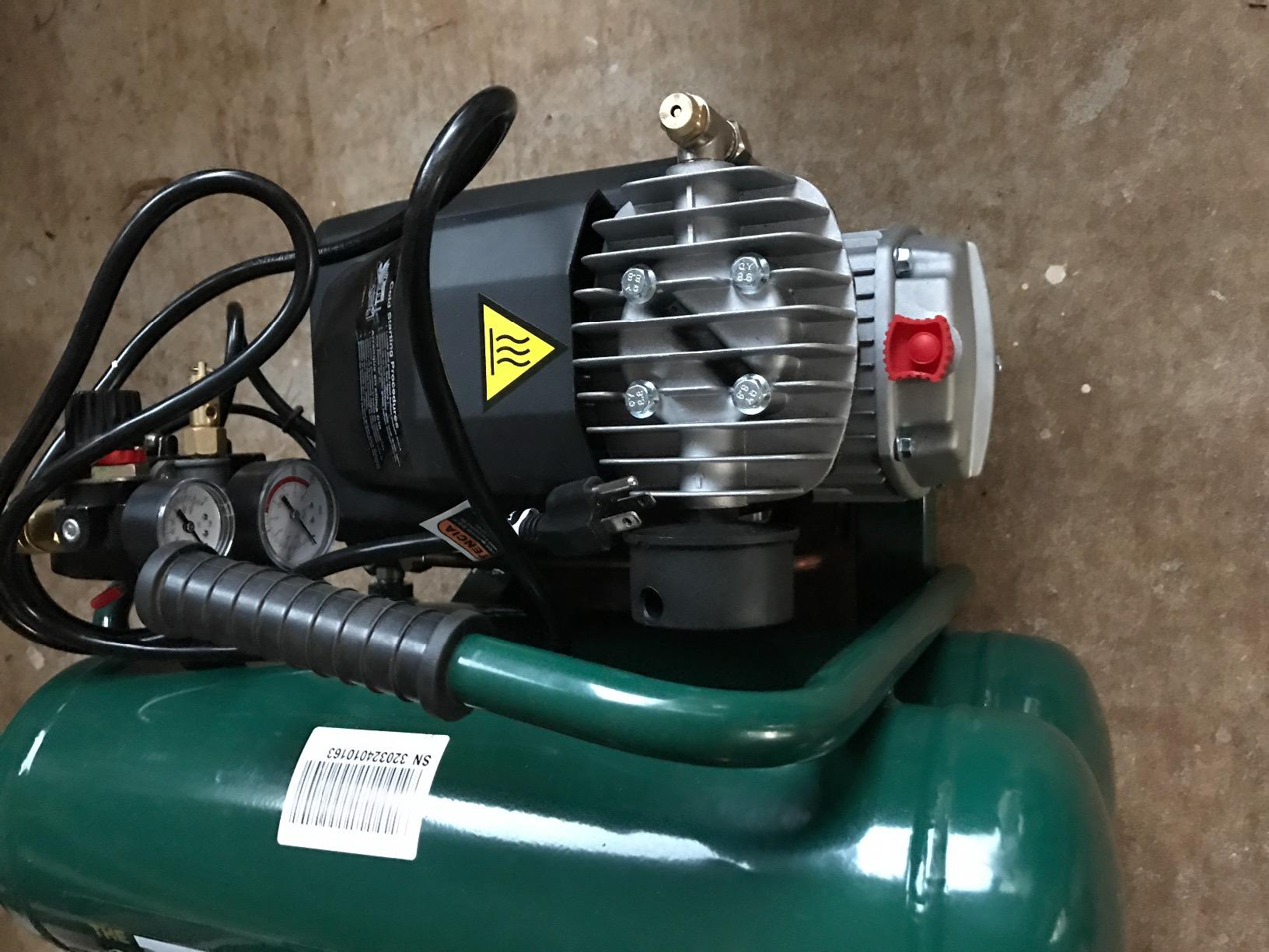 Rolair FC2002 2 HP Twin Stack Compressor with Overload Protection and Manual Reset customer photo 2