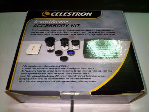 Celestron AstroMaster Telescope Accessory Kit – 1.25