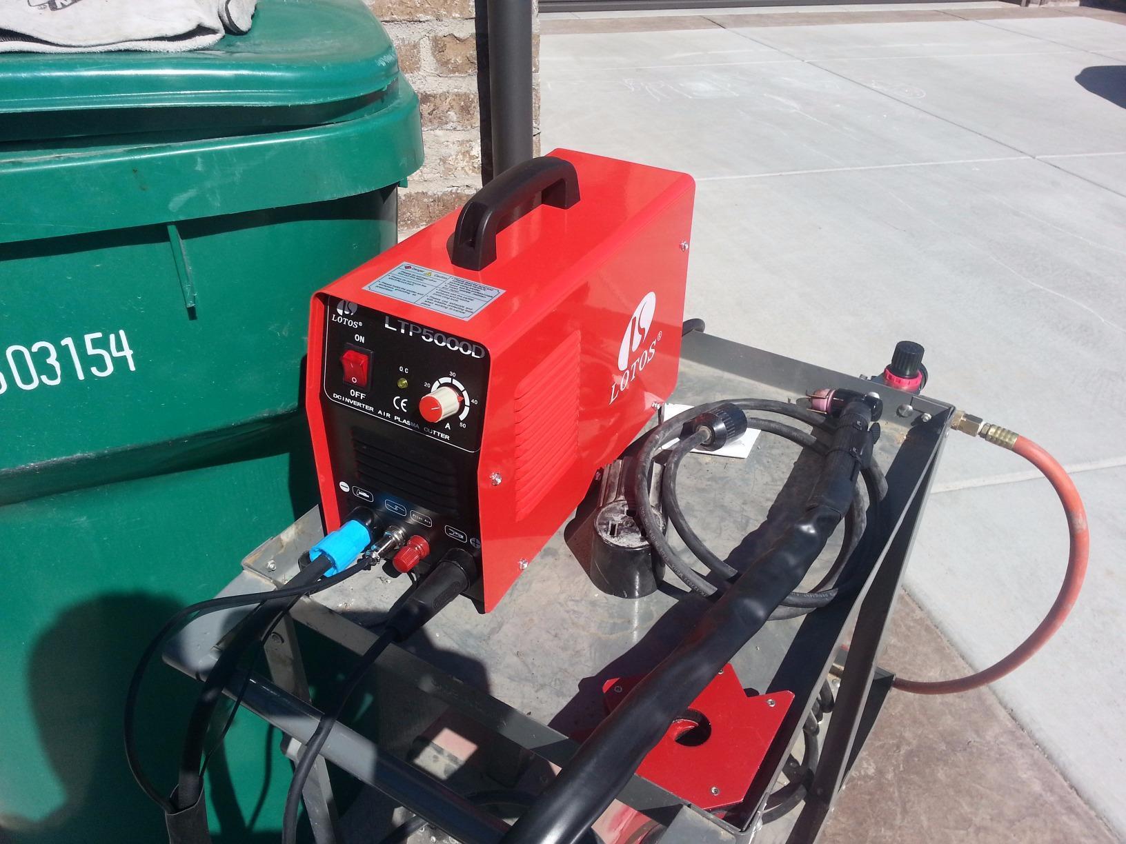 LOTOS LTP5505D 55A Pilot Arc Plasma Cutter with Rust Removal Mode customer photo 2