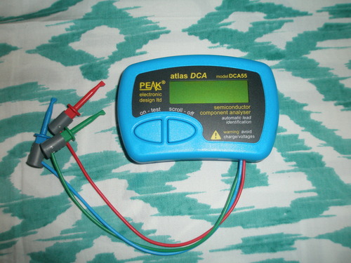 Velleman DCA55 Semiconductor Analyzer customer photo 1