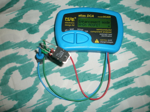 Velleman DCA55 Semiconductor Analyzer customer photo 2