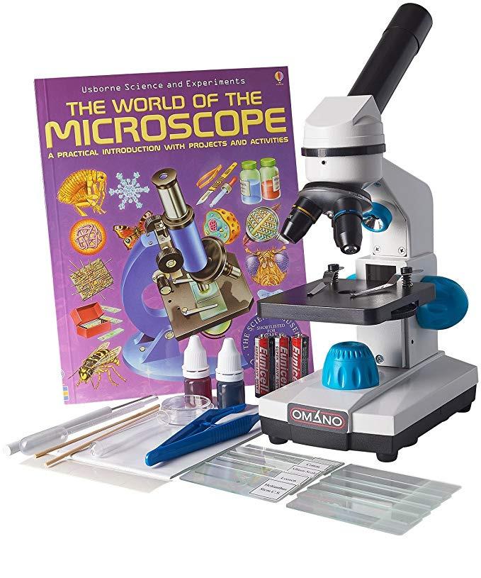 Omano Juniorscope Microscope for Kids – Microscope Kit for Kids 8+ for Science Microscope Experiments – Kids Microscope Kit that Encourage STEM Exploration – Beginner Microscope for Kids 8+ customer photo 1