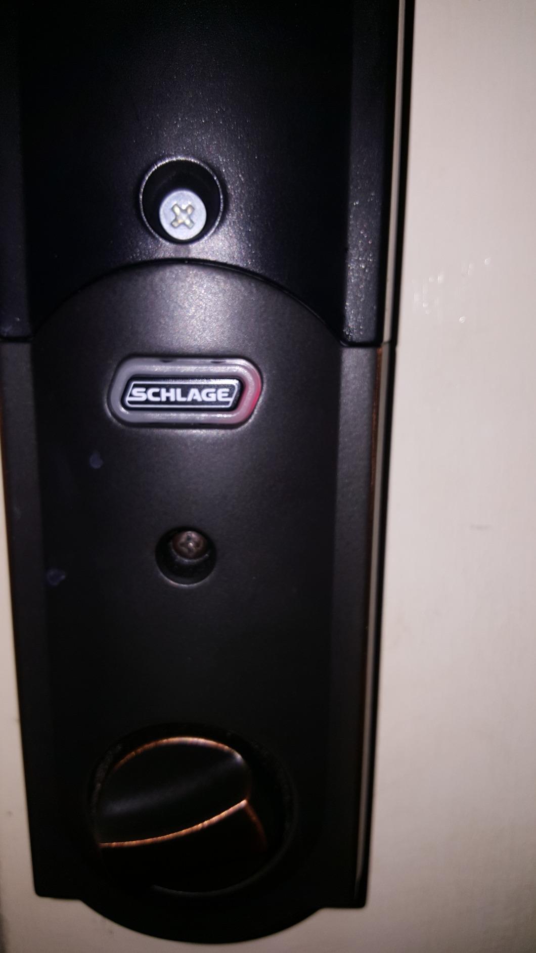 SCHLAGE Z-Wave Connect Camelot Touchscreen Deadbolt with Built-In Alarm, Satin Nickel, BE469 CAM 619, Works with Alexa via SmartThings, Wink or Iris customer photo 1