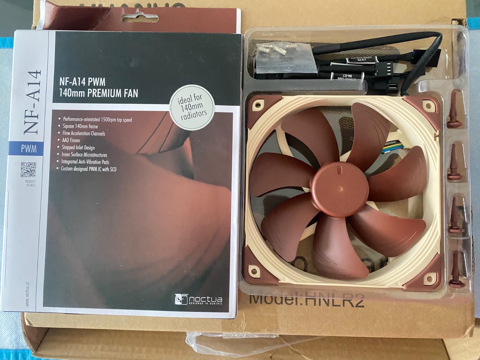 Noctua NF-A14 PWM, High-Performance Quiet Fan 140mm customer photo 1