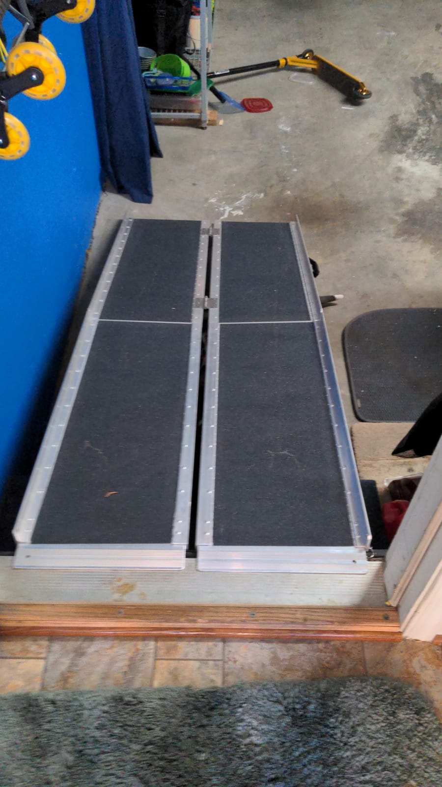 10' Wheelchair Scooter Ramp for Entryway, Home Access, Titan Ramps customer photo 1