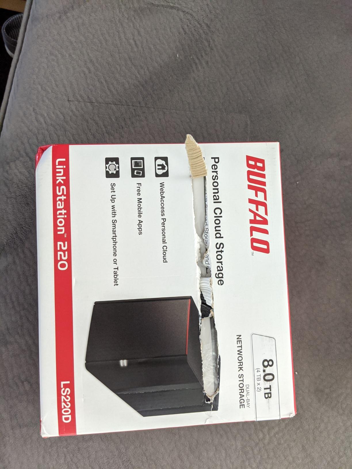 BUFFALO LinkStation 220 8TB 2-Bay NAS Network Attached Storage with HDD Hard Drives Included NAS Storage that Works as Home Cloud or Network Storage Device for Home customer photo 1