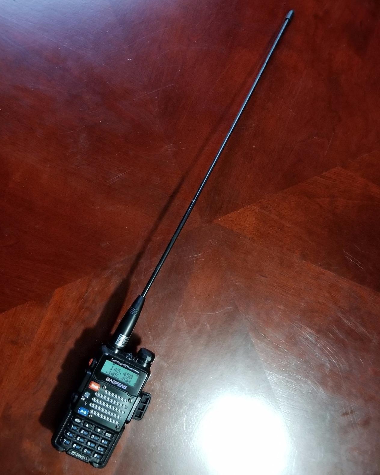 Authentic Genuine Nagoya NA-771 15.6-Inch Whip VHF/UHF (144/430Mhz) Antenna SMA-Female for BTECH and BaoFeng Radios customer photo 2