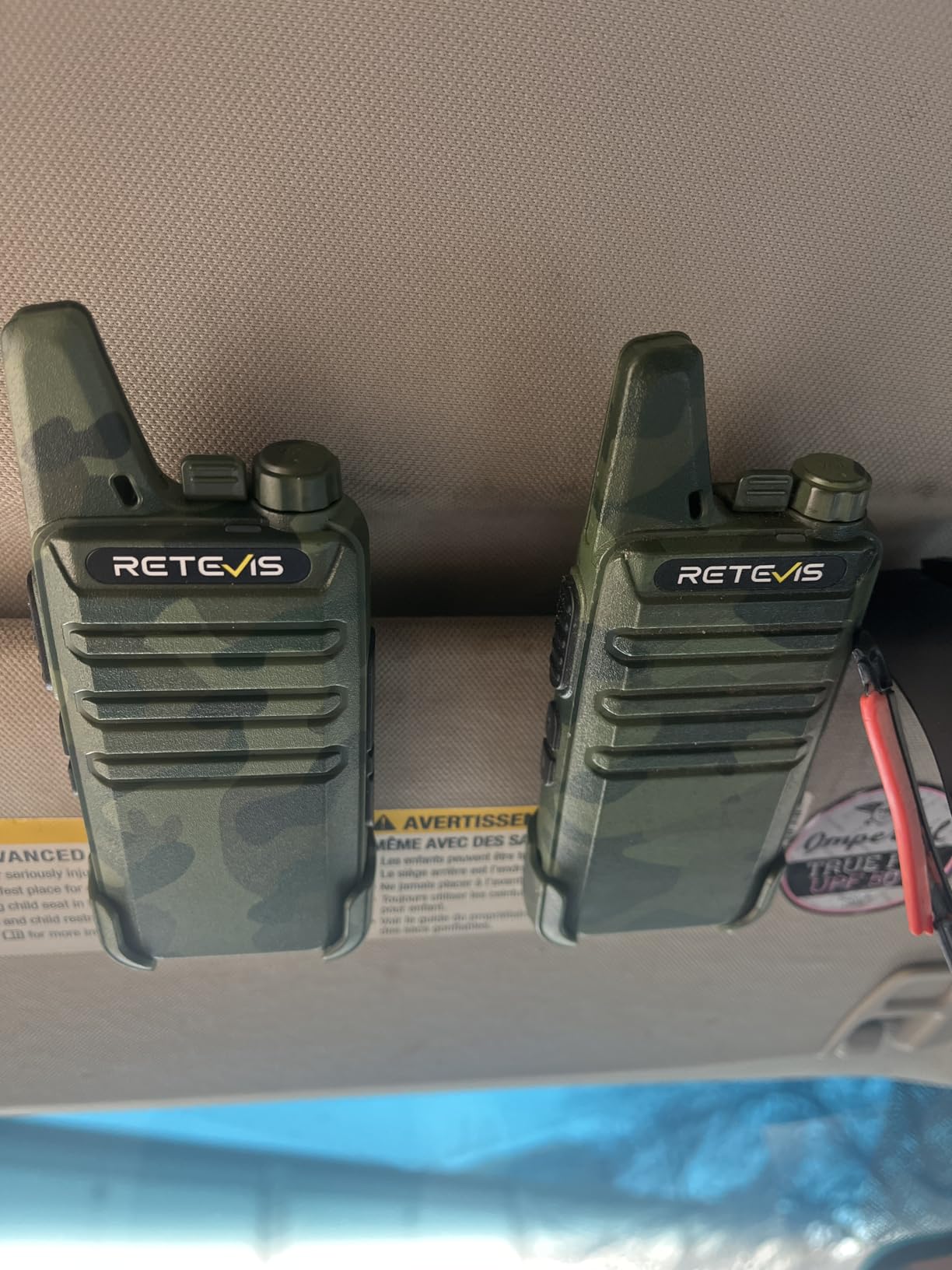 Retevis RT22 Compact & Lightweight FRS Walkie Talkies Long Range (4 Pack) customer photo 2