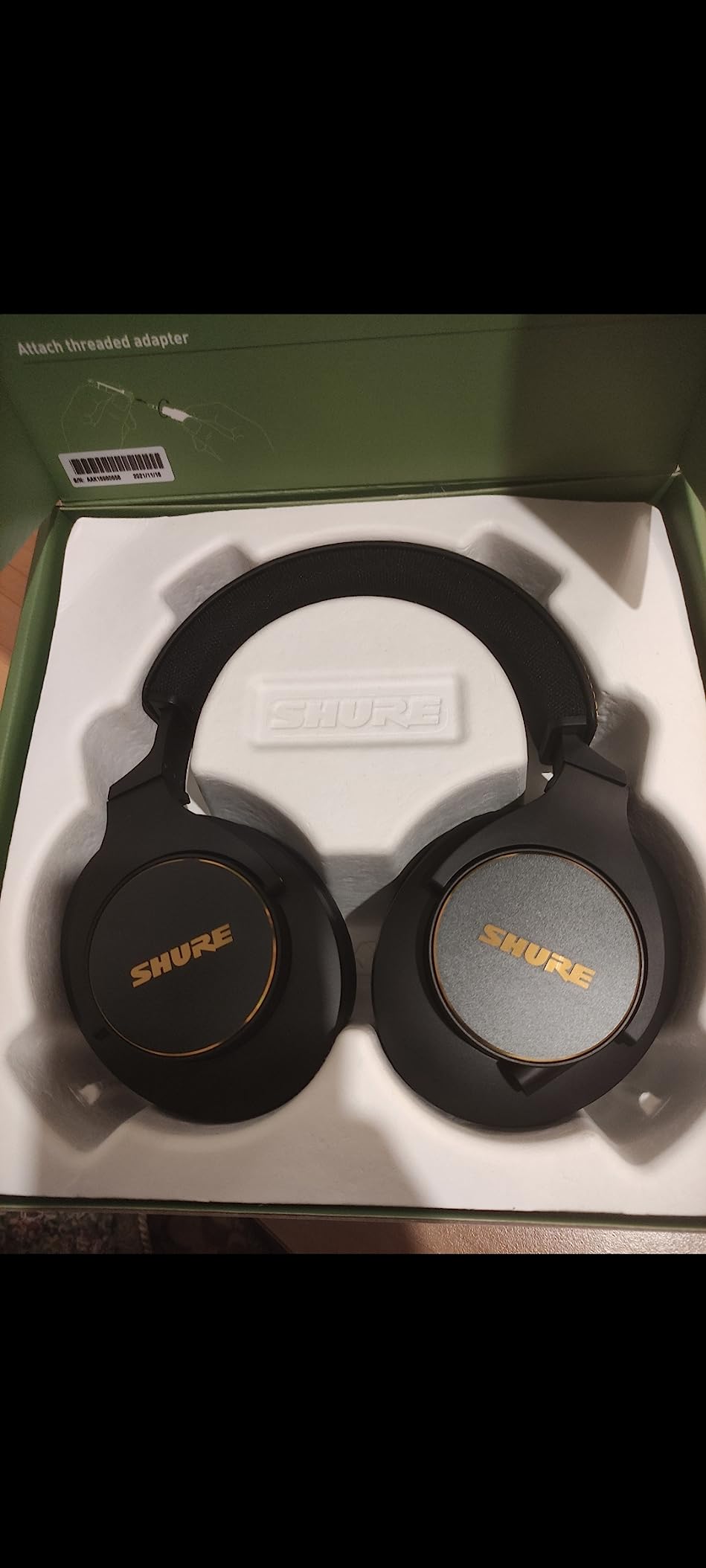 Shure SRH840A Over-Ear Wired Studio Monitoring Headphones customer photo 1