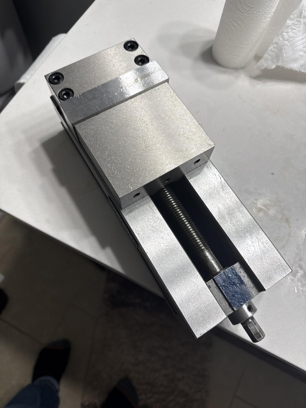 Accusize Super-Lock Precision C.N.C. Machine Vise, 6 in, FA23-5206 customer photo 1