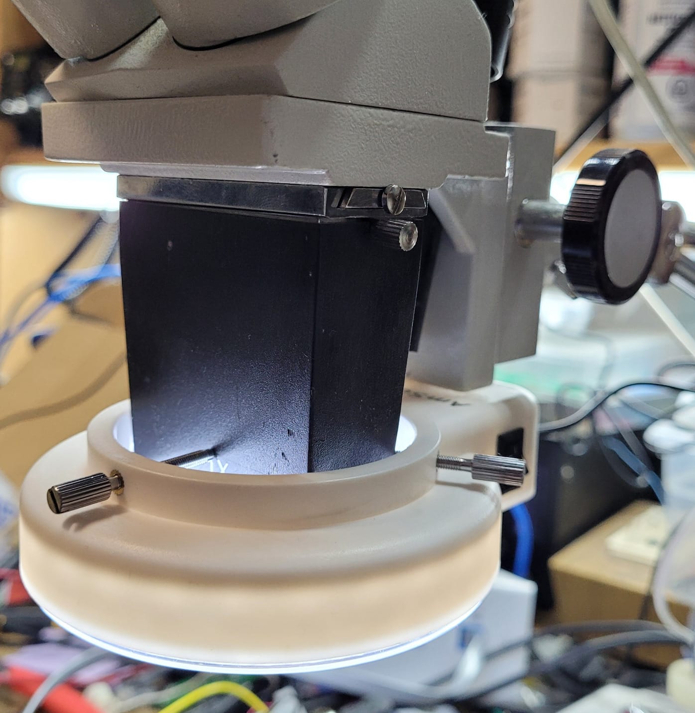 AmScope LED-56S-ZK 56 Microscope Ring Light LED Ring Light Illuminator customer photo 1