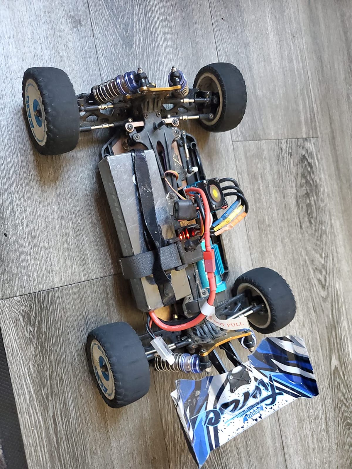 Gens ace 2S 7.4V 5000mAh 50C LiPo Battery Pack HardCase with T Plug for RC Car customer photo 2