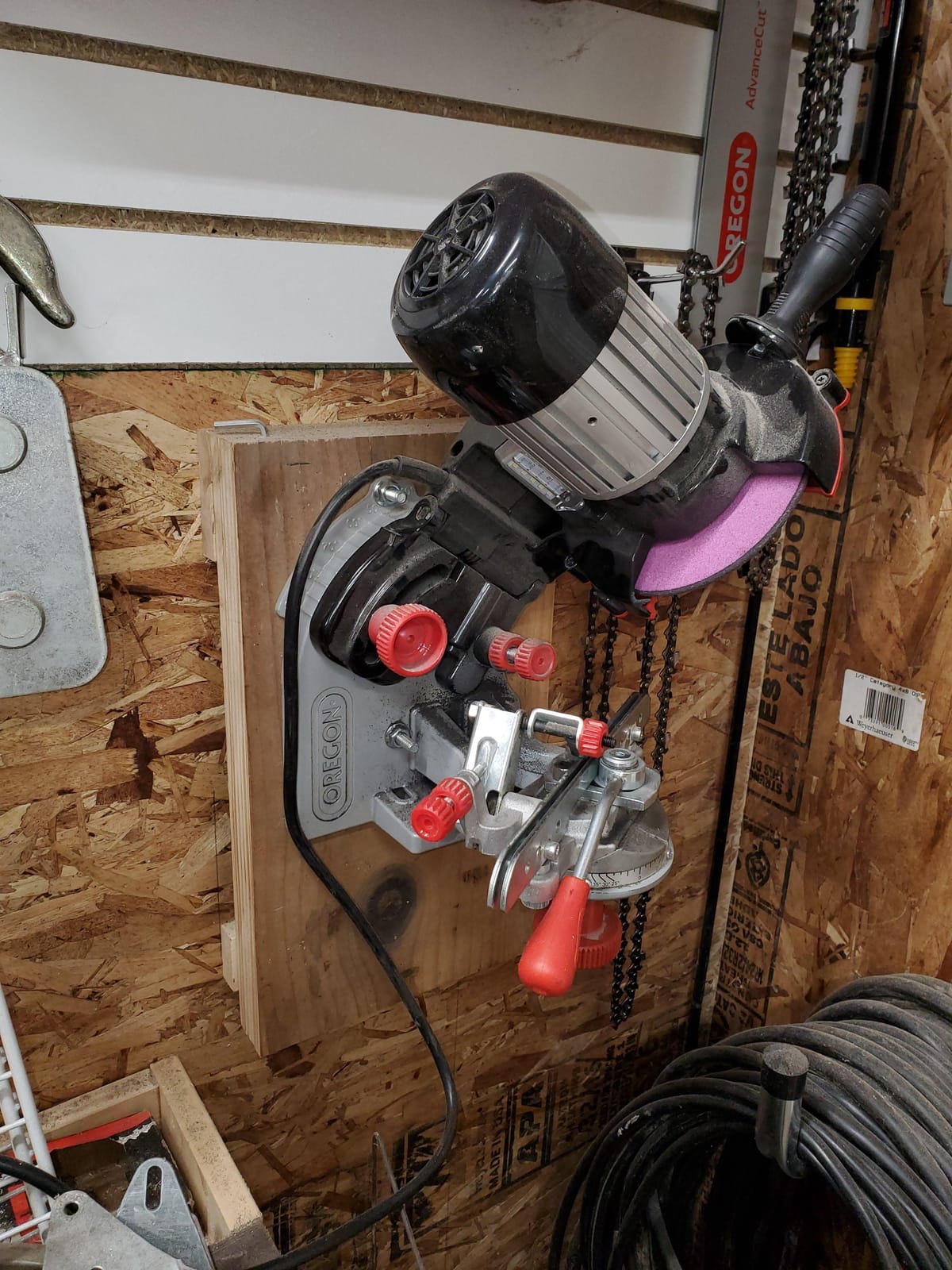 Oregon Professional Compact 120-Volt Bench Chain Grinder customer photo 2