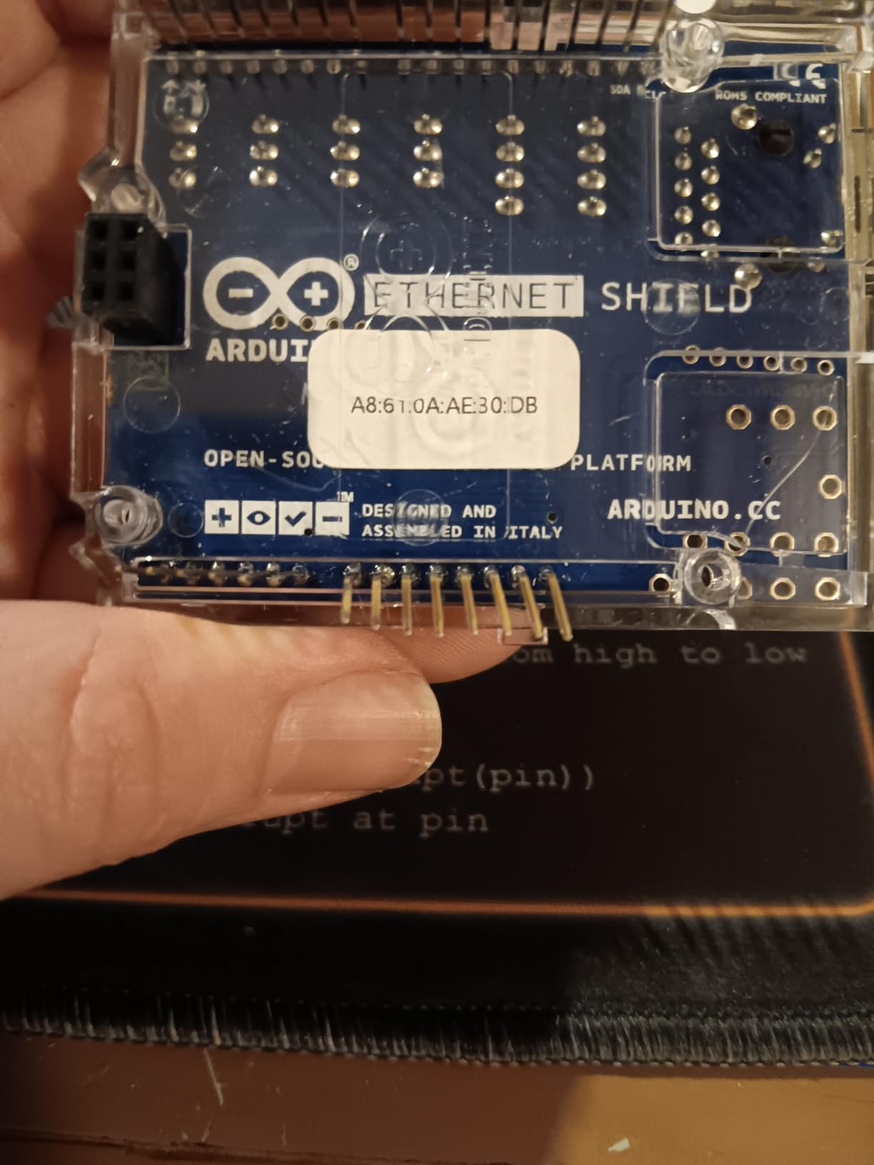 Arduino Ethernet Shield 2 [A000024] - WIZnet W5100 Networking Module, Easy Internet Connectivity for Arduino Projects, TCP/IP Protocol Support, Plug-and-Play for IoT and Automation customer photo 2