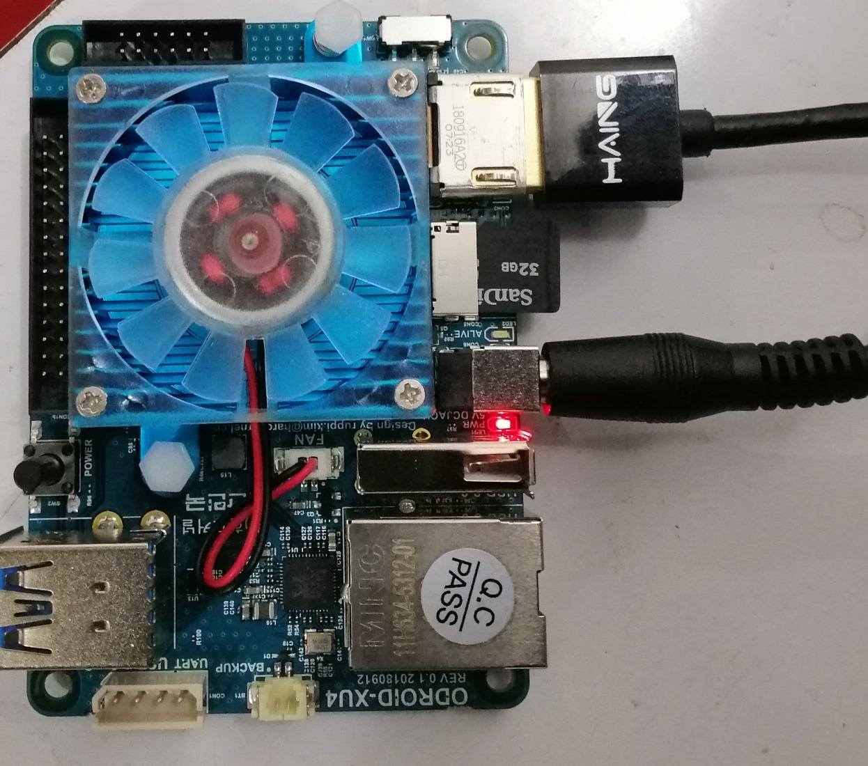 ODROID-XU4 Single Board Computer with Quad Core 2GHz A15, 2GB RAM, USB 3.0, Gigabit customer photo 2