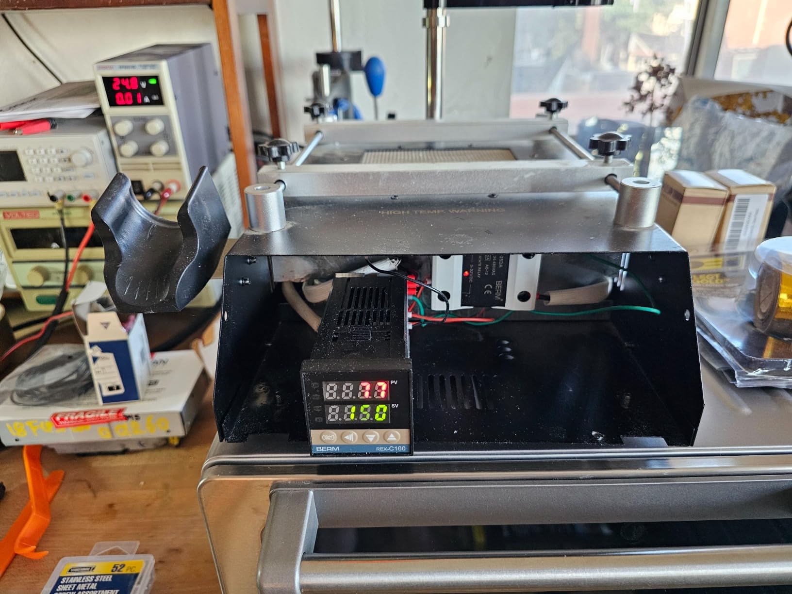 X-Tronic's • Cutting Edge in Technology • Model 5040-XR3 All-In-One Hot Air Rework & Soldering Iron Station with Preheater. Now Includes Plug & Play Hot Air Gun With Iron Holder & Sponge Cleaner customer photo 2