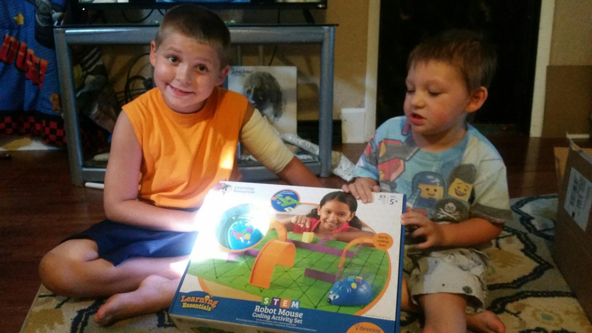 Learning Resources Code & Go Robot Mouse Activity Set customer photo 1