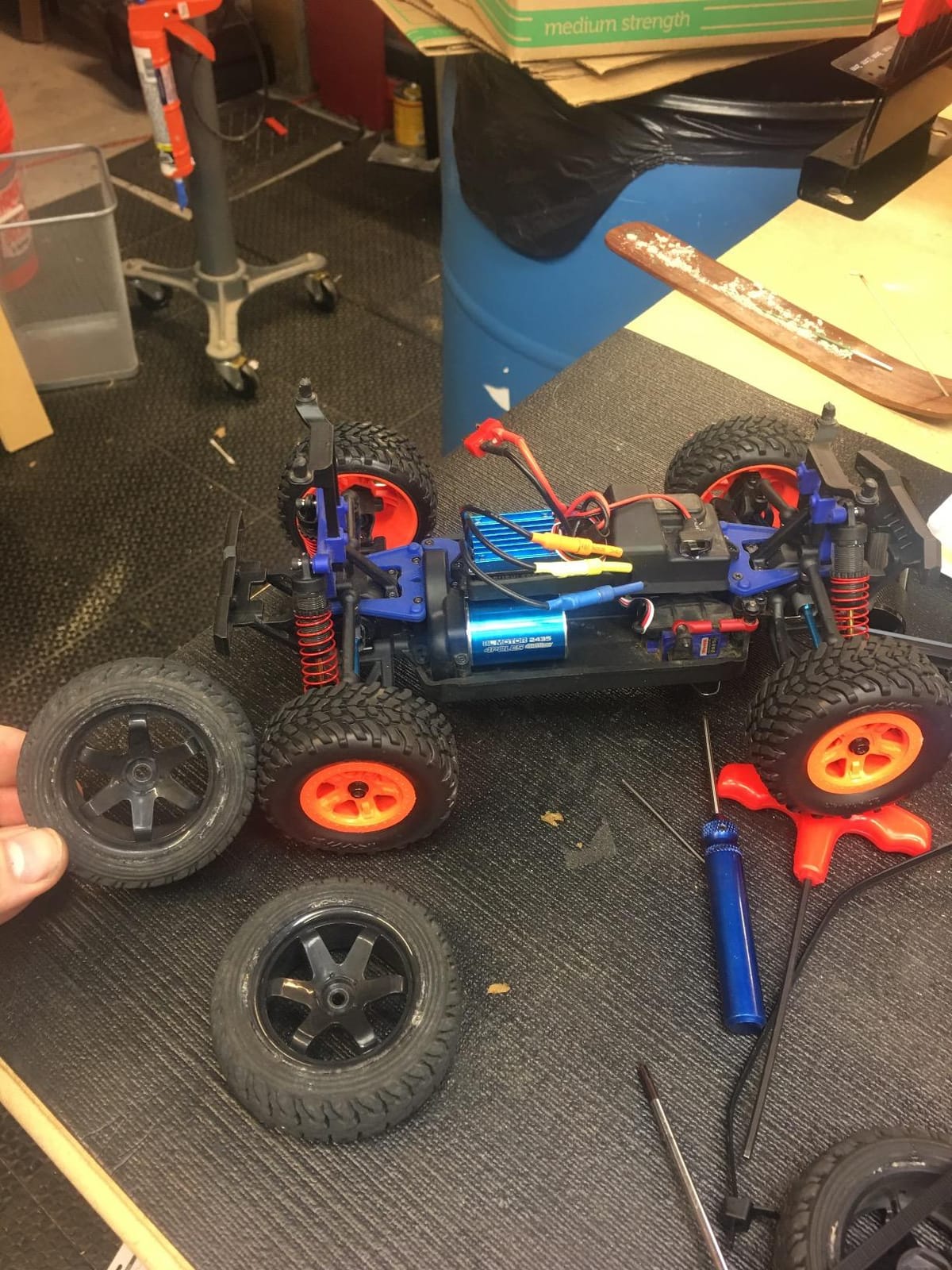 GoolRC 2435 4800KV 4P Sensorless Brushless Motor with 25A Brushless ESC?Electric Speed Controller?for 1/16 1/18 RC Car Truck customer photo 1