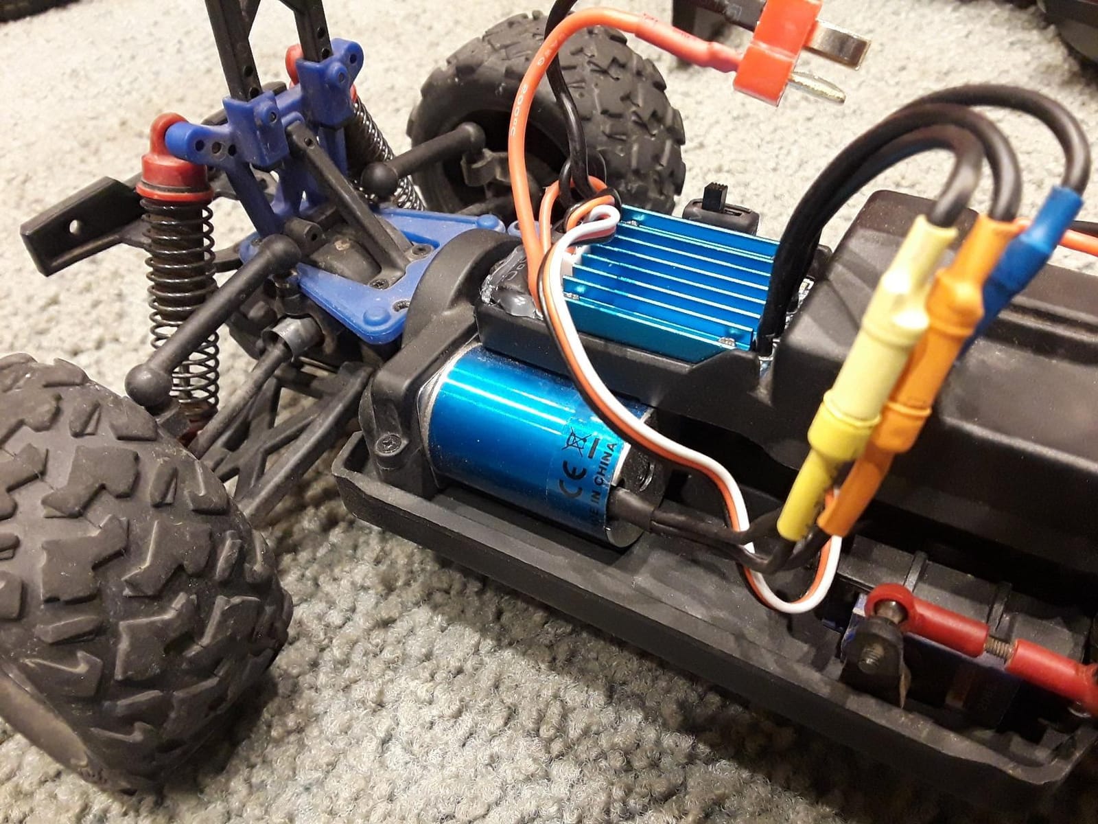 GoolRC 2435 4800KV 4P Sensorless Brushless Motor with 25A Brushless ESC?Electric Speed Controller?for 1/16 1/18 RC Car Truck customer photo 2
