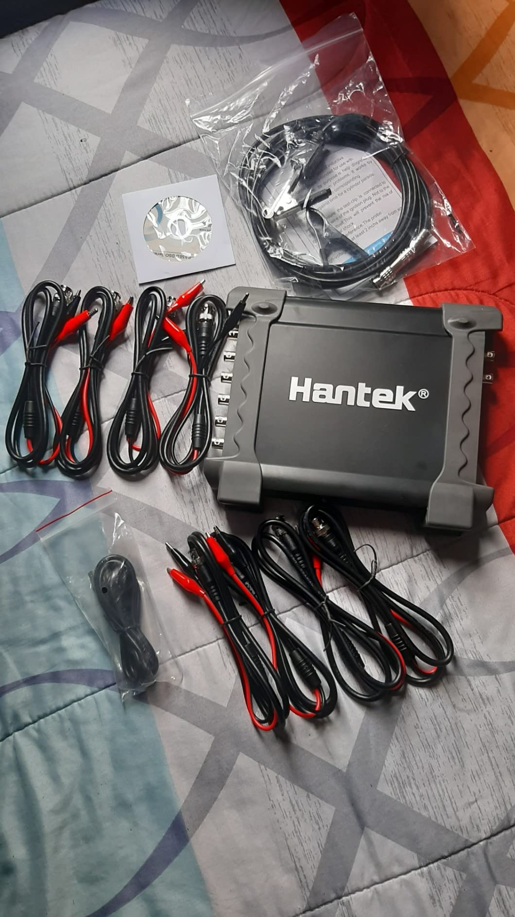 Hantek 1008C PC USB 8CH Automotive Diagnostic Digital Oscilloscope customer photo 1
