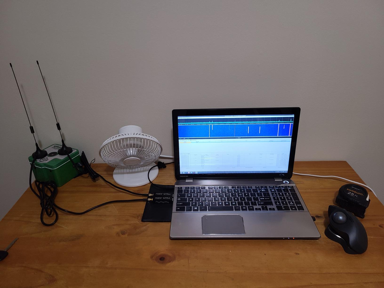 Nooelec RTL-SDR v5 Bundle - NESDR Smart HF/VHF/UHF (100kHz-1.75GHz) Software Defined Radio. Premium RTLSDR w/ 0.5PPM TCXO, SMA Input, Aluminum Enclosure & 3 Antennas. RTL2832U & R820T2-Based Radio customer photo 1