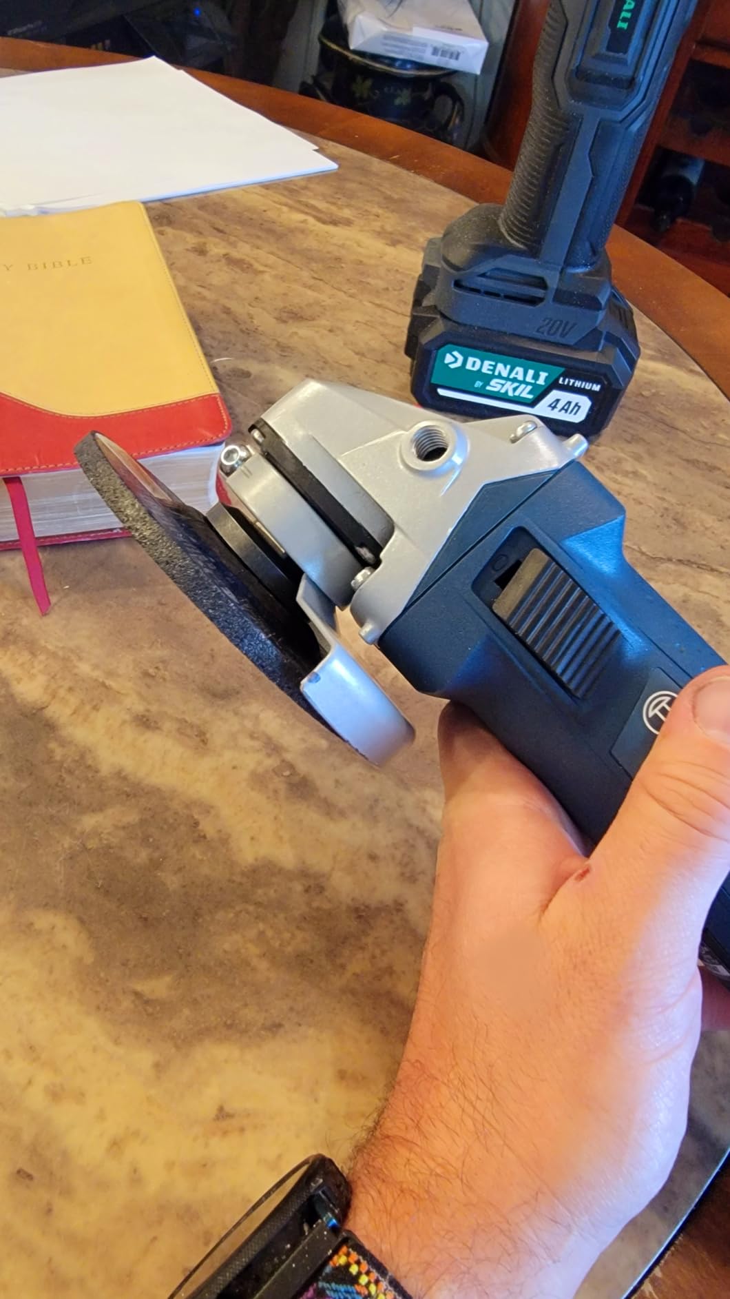 Bosch GWS8-45 4-1/2 In. Angle Grinder customer photo 2