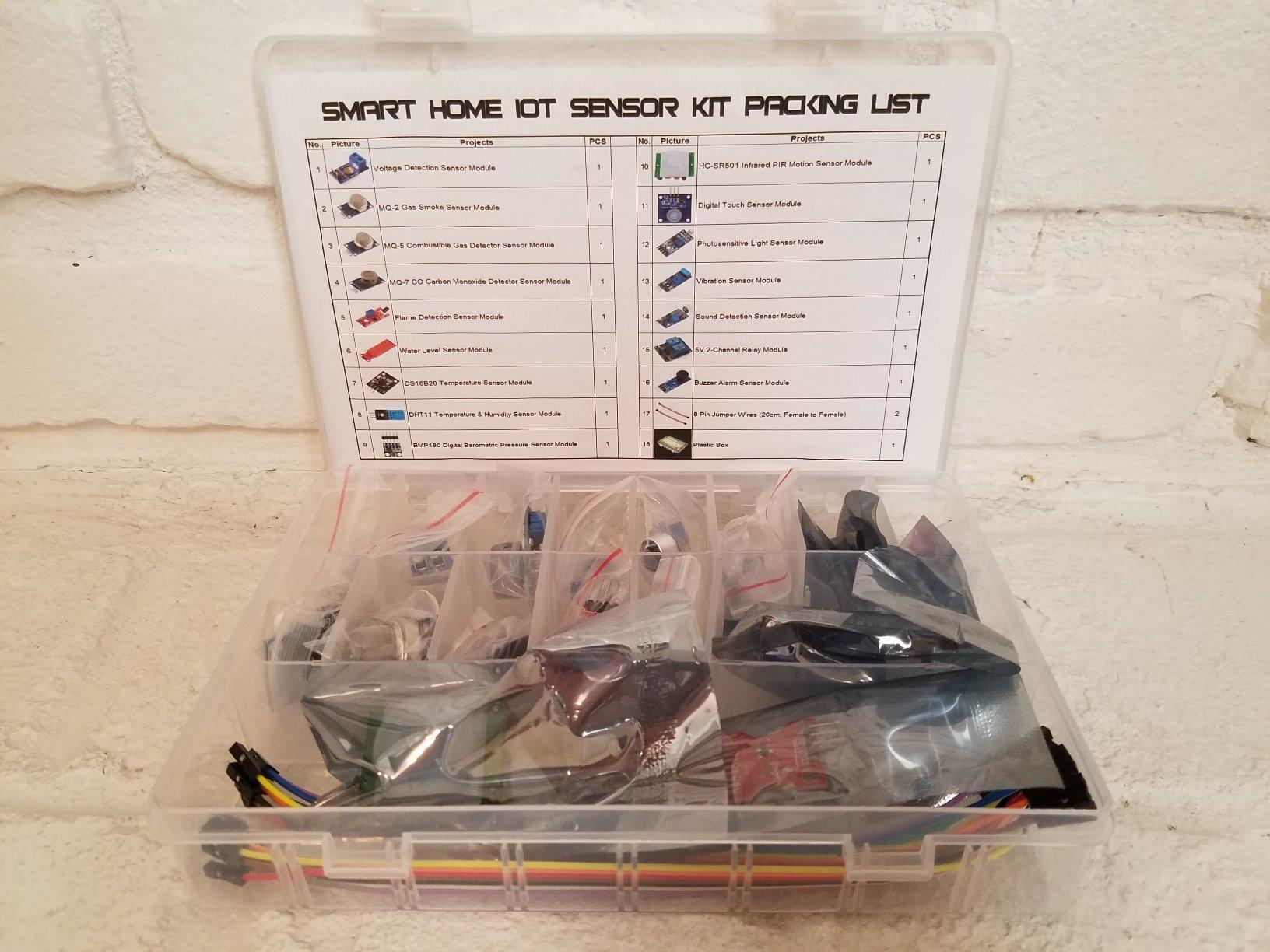16 in 1 Smart Home Sensor Modules Kit for Arduino Raspberry Pi DIY Professional customer photo 2